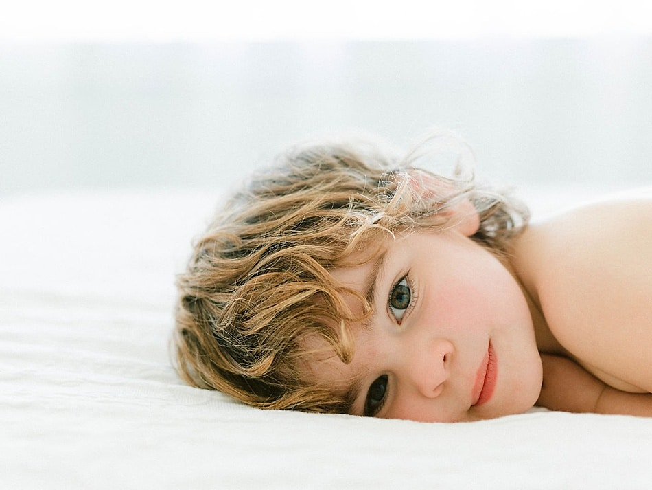 Toddler Portrait in Savannah Photography Studio